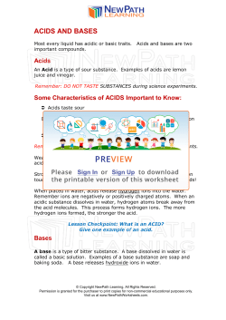 acids and bases - NewPathWorksheets.com