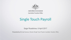 Single Touch Payroll