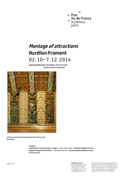 Montage of attractions