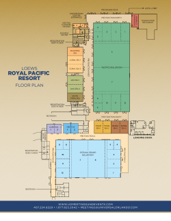 Meeting Space Floor Plan