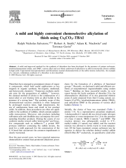 2005 Tett. Let. article - Robert A. Smith, Ph.D.