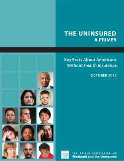 The Uninsured - Kaiser Family Foundation