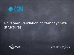 Privateer: validation of carbohydrate structures