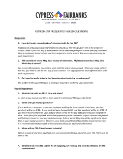 retirement frequently asked questions
