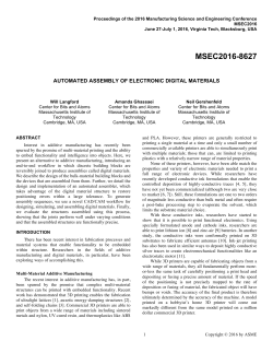 Automated Assembly of Electronic Digital Materials