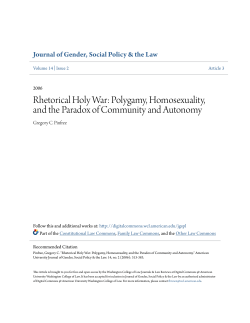 Rhetorical Holy War - Digital Commons @ American University