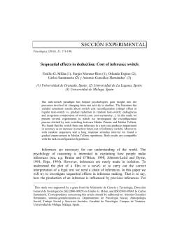 Sequential effects in deduction