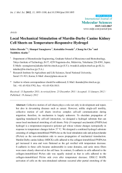 Local Mechanical Stimulation of Mardin