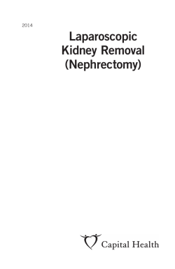 Laparoscopic Kidney Removal (Nephrectomy)