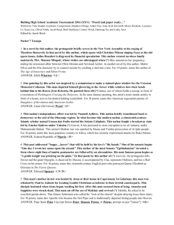 Packet 7 - Quizbowl Packet Archive