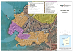 Port of Dampier land - Pilbara Ports Authority