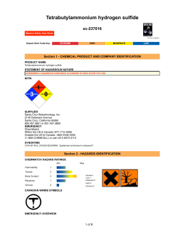 Tetrabutylammonium hydrogen sulfide