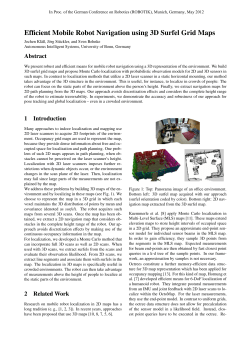 Efficient Mobile Robot Navigation using 3D Surfel Grid Maps