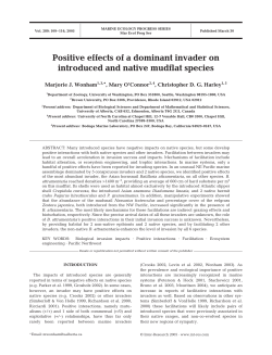 Marine Ecology Progress Series 289:109