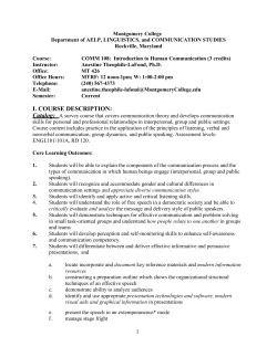 i. course description