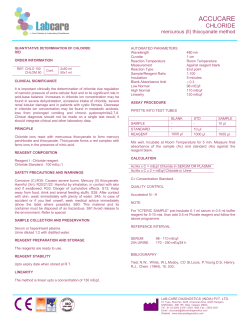 Chloride - Lab Care Diagnostics