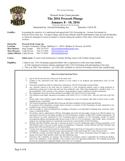 Meet Flyer - Lumberjack Aquatics