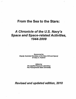 From the Sea to the Stars - National Security Archive