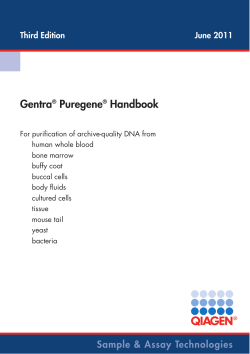 Gentra Puregene Handbook