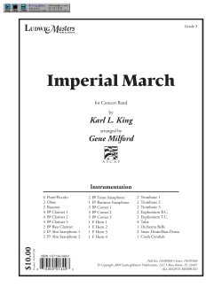 Imperial March arr. Milford