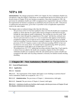 1 NFPA 101