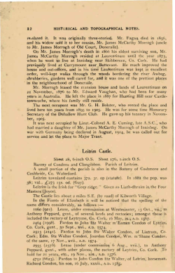 Book 4: Pages 12 to 25 - Cork Past and Present