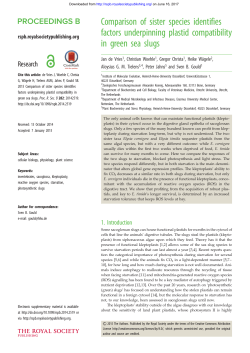 figure - Proceedings of the Royal Society B