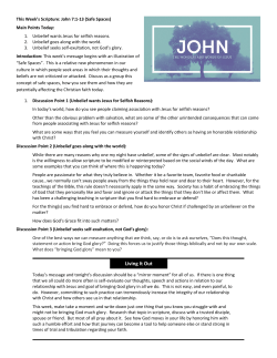 Notes - Tabernacle | Experience Family