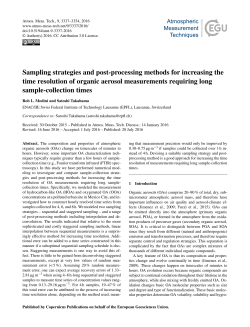 Sampling strategies and post-processing methods for increasing the