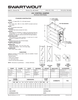 Product Data/Submittal