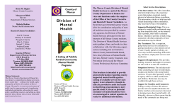 Mental Health Brochure updated April 2012.pub