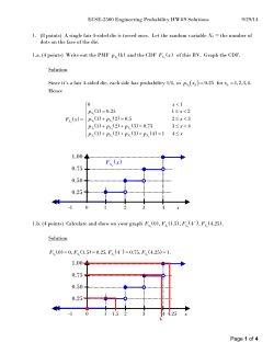 ( ) F x ( ) ( ) 1.00 0.75 0.50 0.25 1.00 0.75 0.50 0.25
