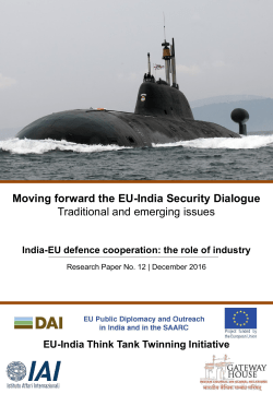 India-EU defence cooperation
