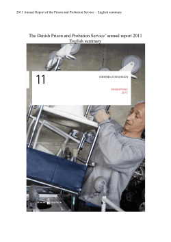 The Danish Prison and Probation Service
