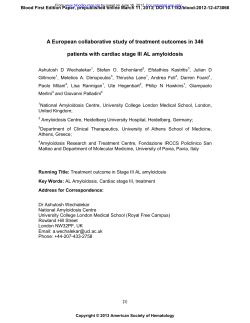 A European collaborative study of treatment outcomes in 346