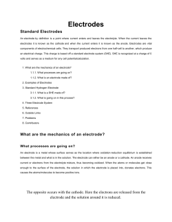 Electrodes
