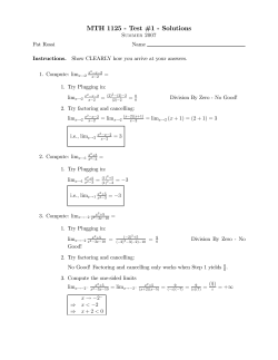 Solutions - Pat Rossi