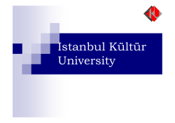 Istanbul K&uuml;lt&uuml;r University