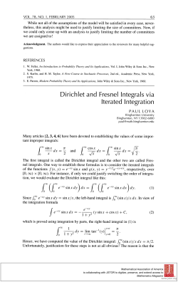f - Mathematical Association of America
