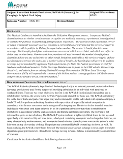 Lower-limb Robotic Exoskeleton