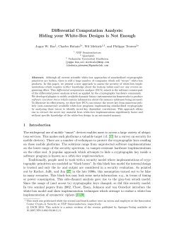 Hiding your White-Box Designs is Not Enough