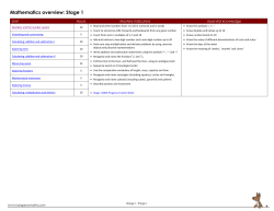 Stage 1 - New Park High School