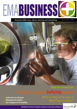 The tell tale signs of bullyingat work