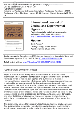 International Journal of Clinical and