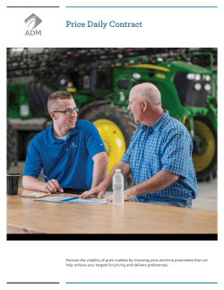 Price Daily Contract - ADM Advantage Portfolio