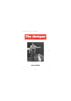 The Hotspur - Jamie Warde