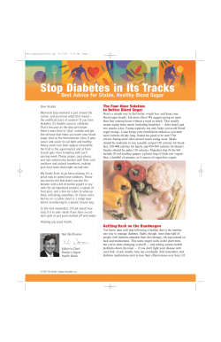 Stop Diabetes in Its Tracks - 400 Bad Request