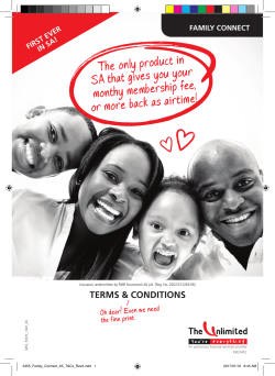 The only product in SA that gives you your monthy