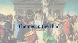 Themes in the Iliad - University of Alberta