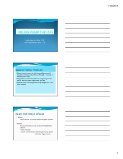 Diabetes-Insulin Delivery Devices and More